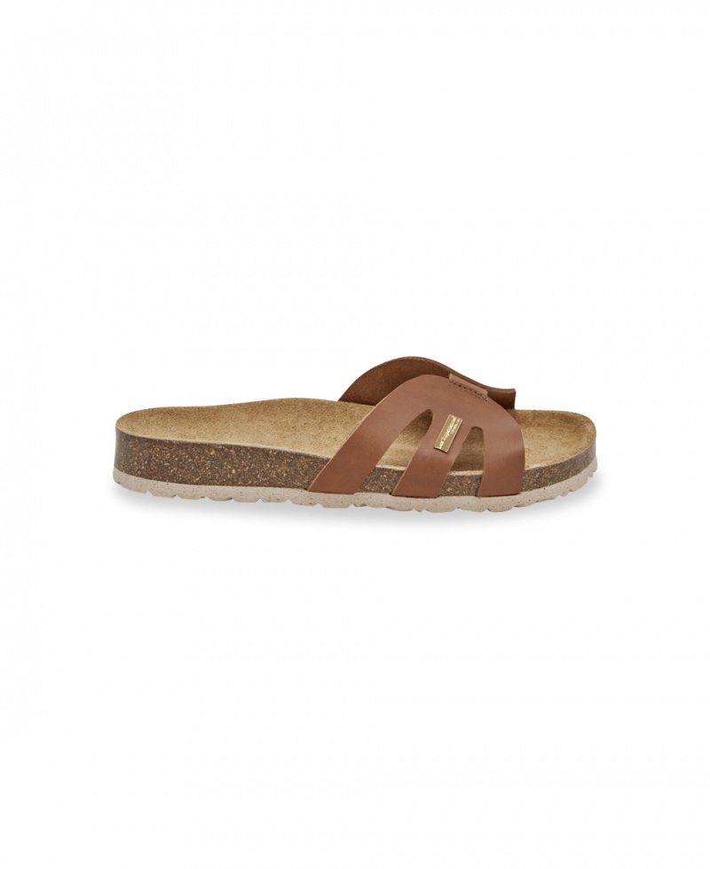 Mules anatomiques Les Tropeziennes ZAMITA Tan Femme|BJCZ-42415628